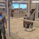 screenshot of the wild west city plot