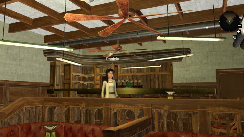 The virtual Irish Pub in the Metaverse invites for a drink and a cozy time.